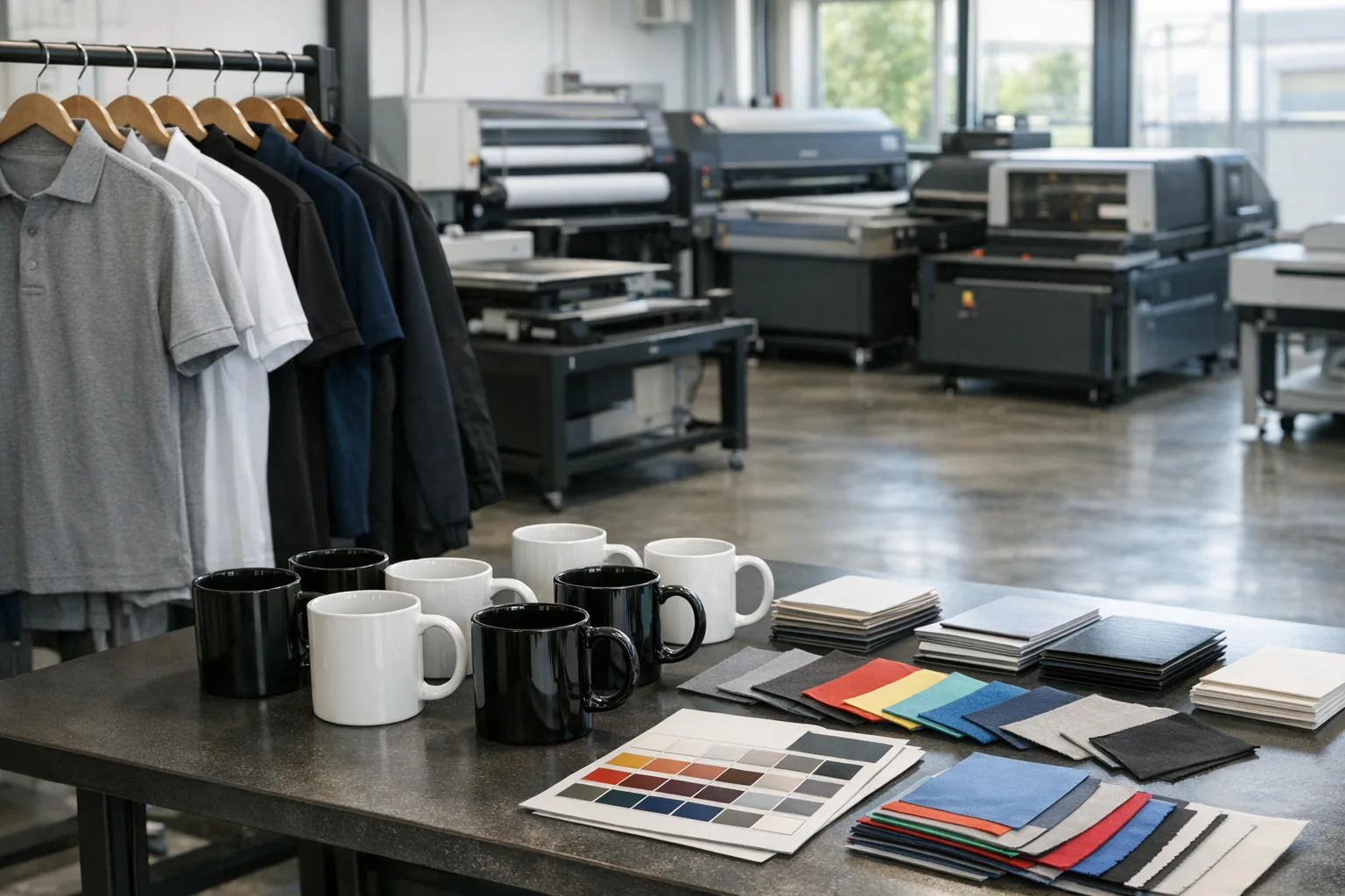 Drukarnia reklamowa Warszawa - przygotowanie produkcji materiałów reklamowych